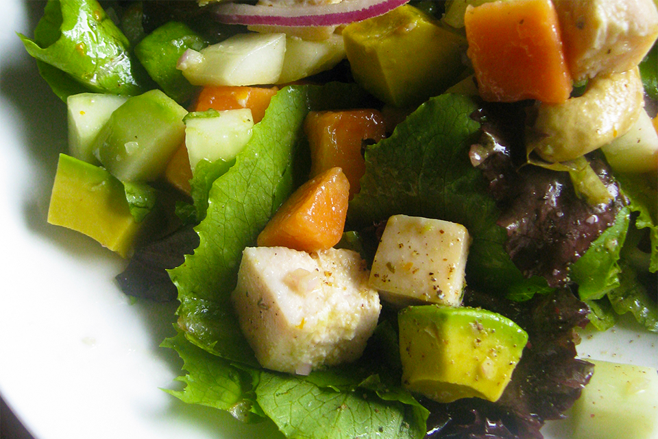 Slimming Tropical Chicken Salad